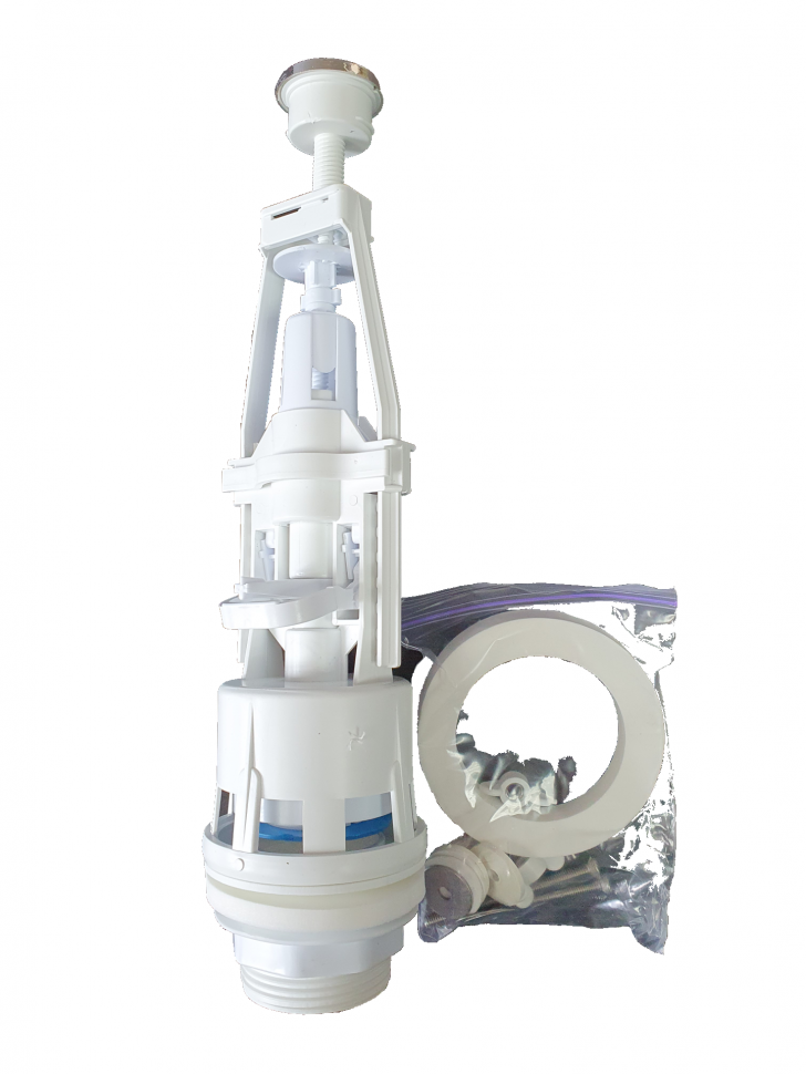 Клапан слива с комплектом крепления