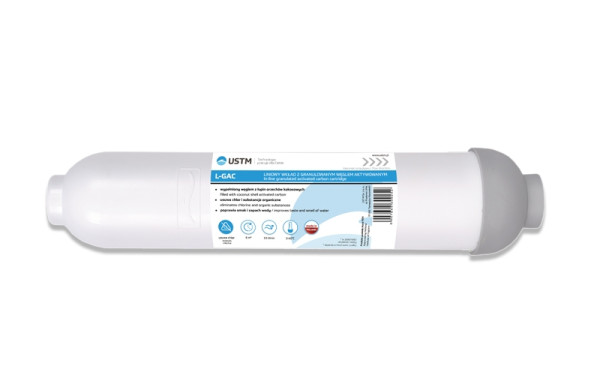 Cartus carbune inline bactereostatic filet 1/4*L-GAC USTM
