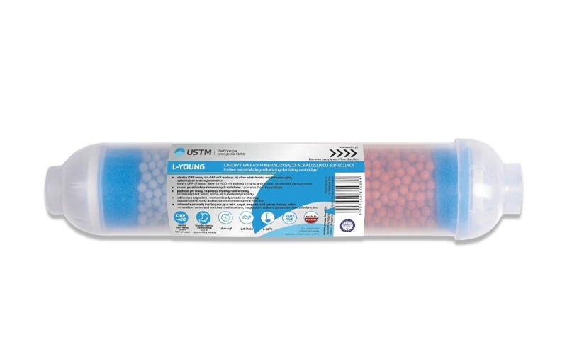 Cartus L-VITA Q 1/4 tub Mineralizator inline quick-inUSTM
