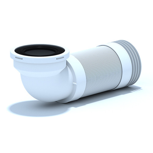 Гофра для унитаза 90*длина 265-450мм