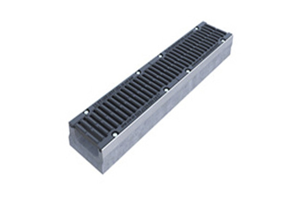 Лоток водоотводный BETOMAX DRIVE DN150 H210 с решеткой чугунной D400 (1000х210х210)