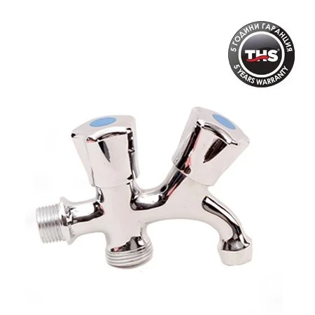 Садовый хромированный шланг 2 EXIT 1/2x3/4" THS 1500