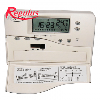 Термостат комнатный проводной програмируемый недельный TP 08 Regulus
