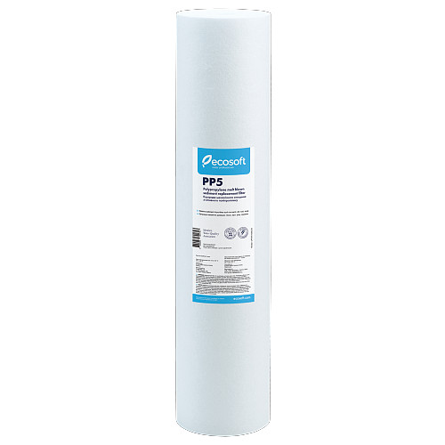 Cartus din polipropilena Ecosoft 2.5x10" 5MKM