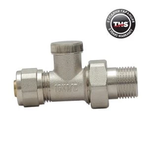 Robinet radiator drept retur PEX 16x1/2" THS 2482