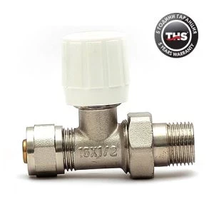 Robinet radiator drept tur PEX 16x1/2" THS 2462