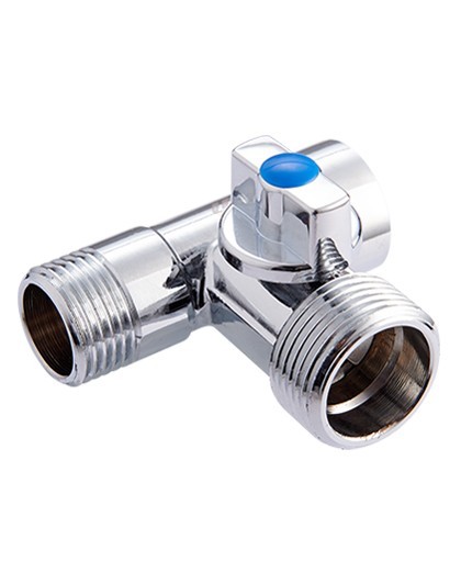 Кран тройник 1/2Mx3/4Mx1/2F " THS 437