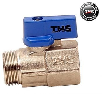 Мини кран синий FM 1/2" THS 41