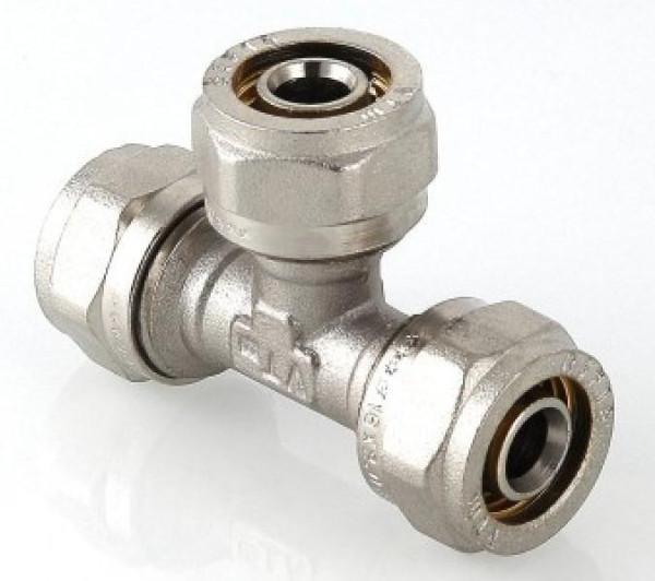  Тройник для металопластика 20*20*20