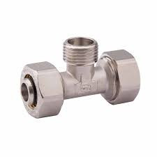  Тройник для металопластика 16*1/2Н*16